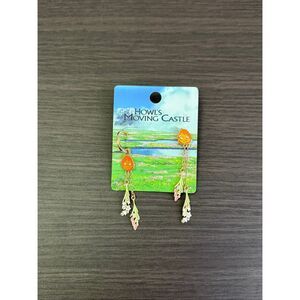 Studio Ghibli Howl's Moving Castle Calcifer Mix and Match Earrings